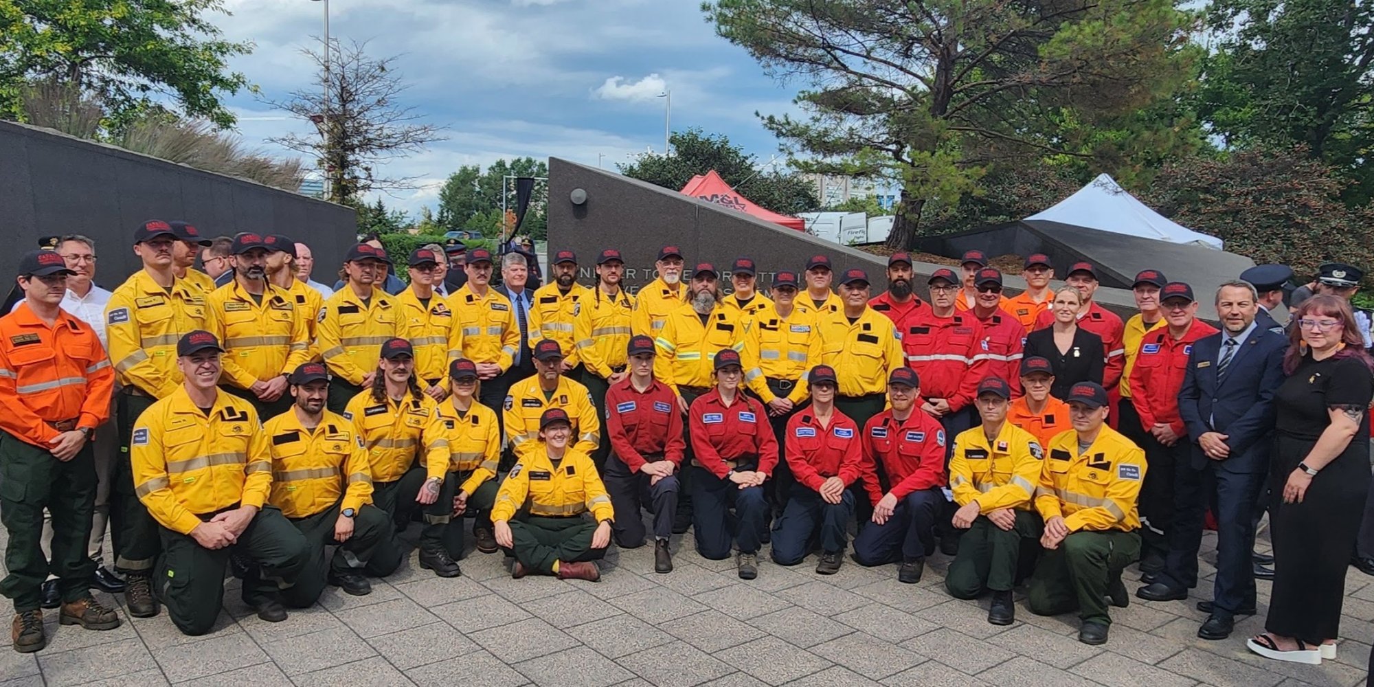 Wildland Firefighters Honour the Fallen