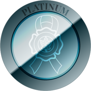 Platinum sponsor badge